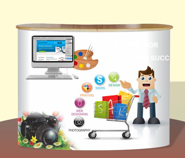 Magnetic Locking Pop Up Counter